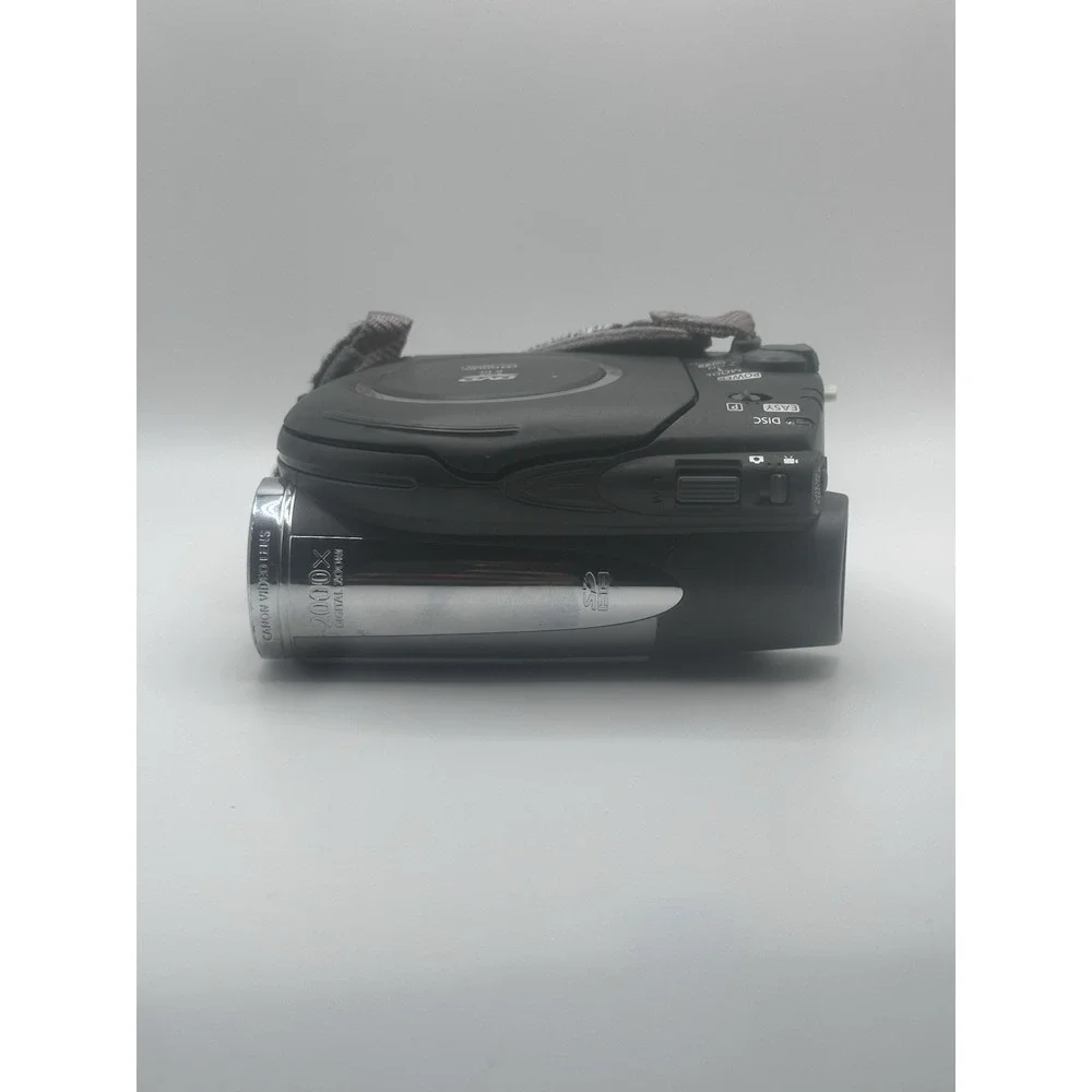 Canon DC410 DVD Camcorder 41x Advanced Zoom SDHC Untested For Parts / Repair